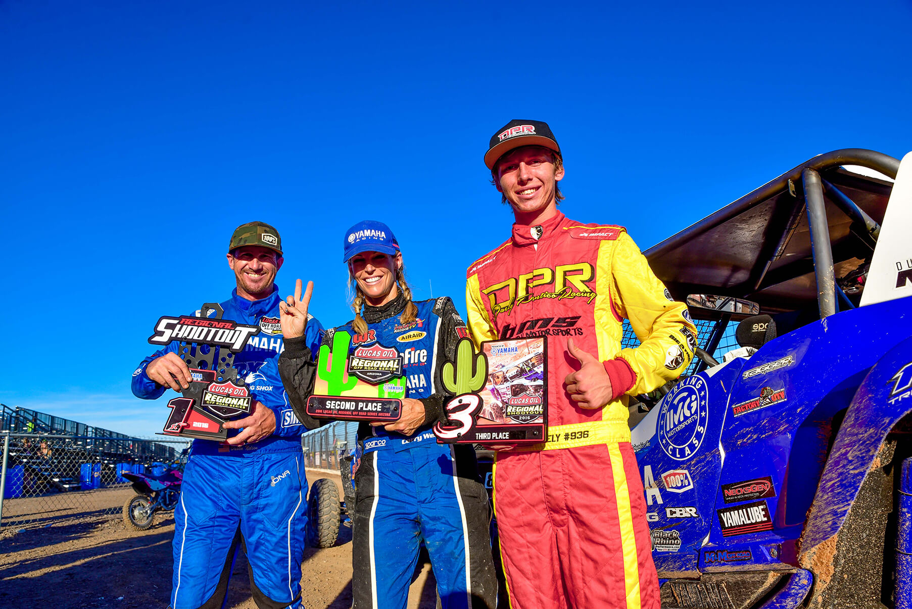 Daely Pentico Racing Ceremony